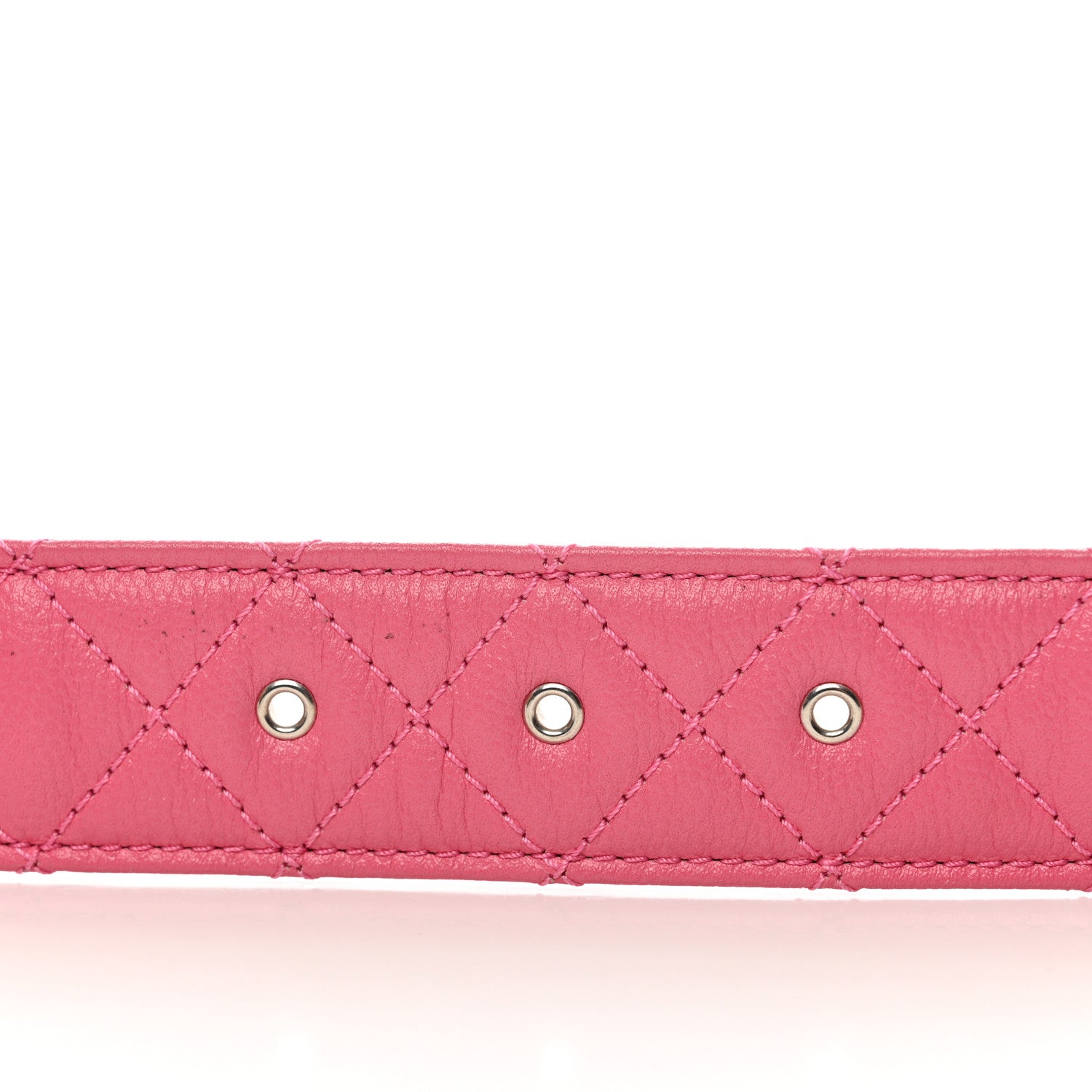 Chanel Caviar Quilted CC Chain Belt 75 30 Pink 6 of 6