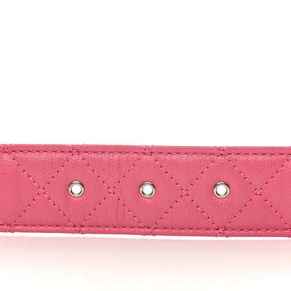 Chanel Caviar Quilted CC Chain Belt 75 30 Pink 6 of 6
