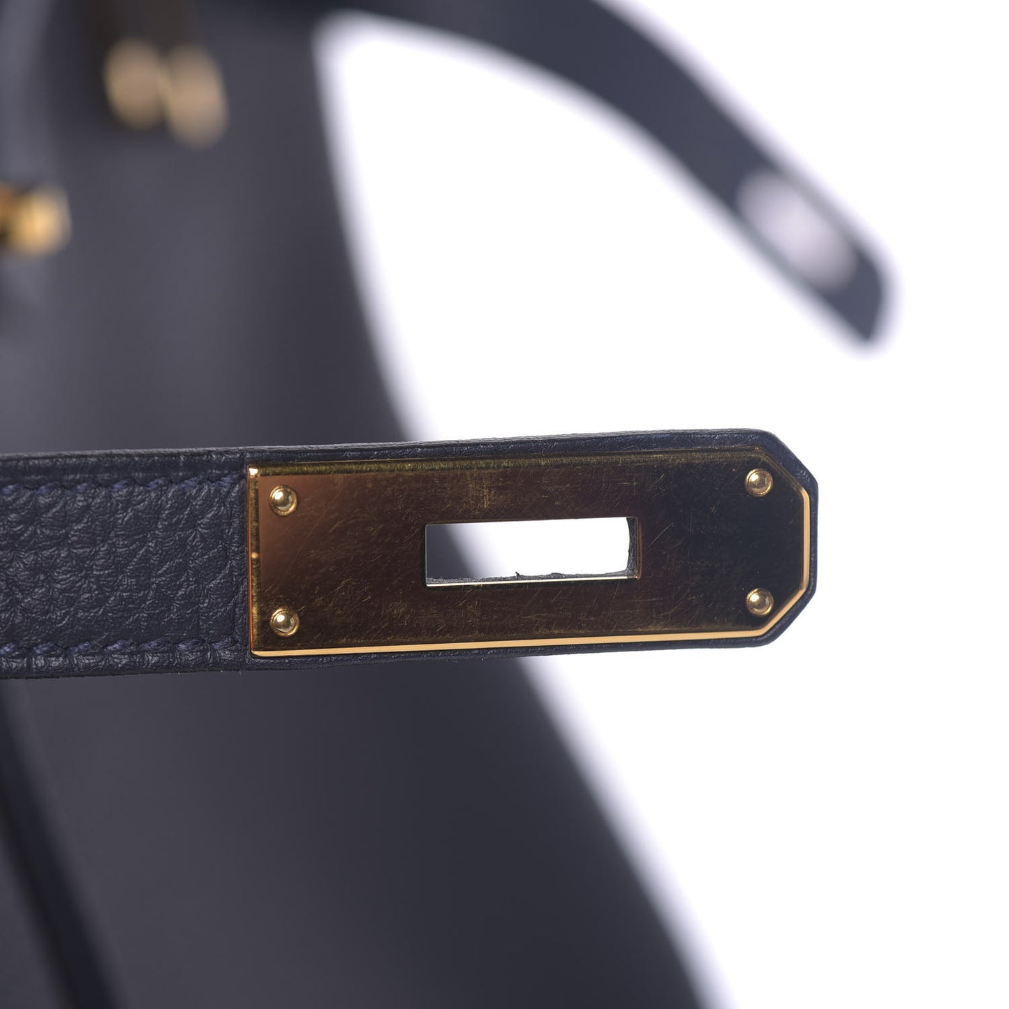 Togo Birkin 35 Bleu Nuit