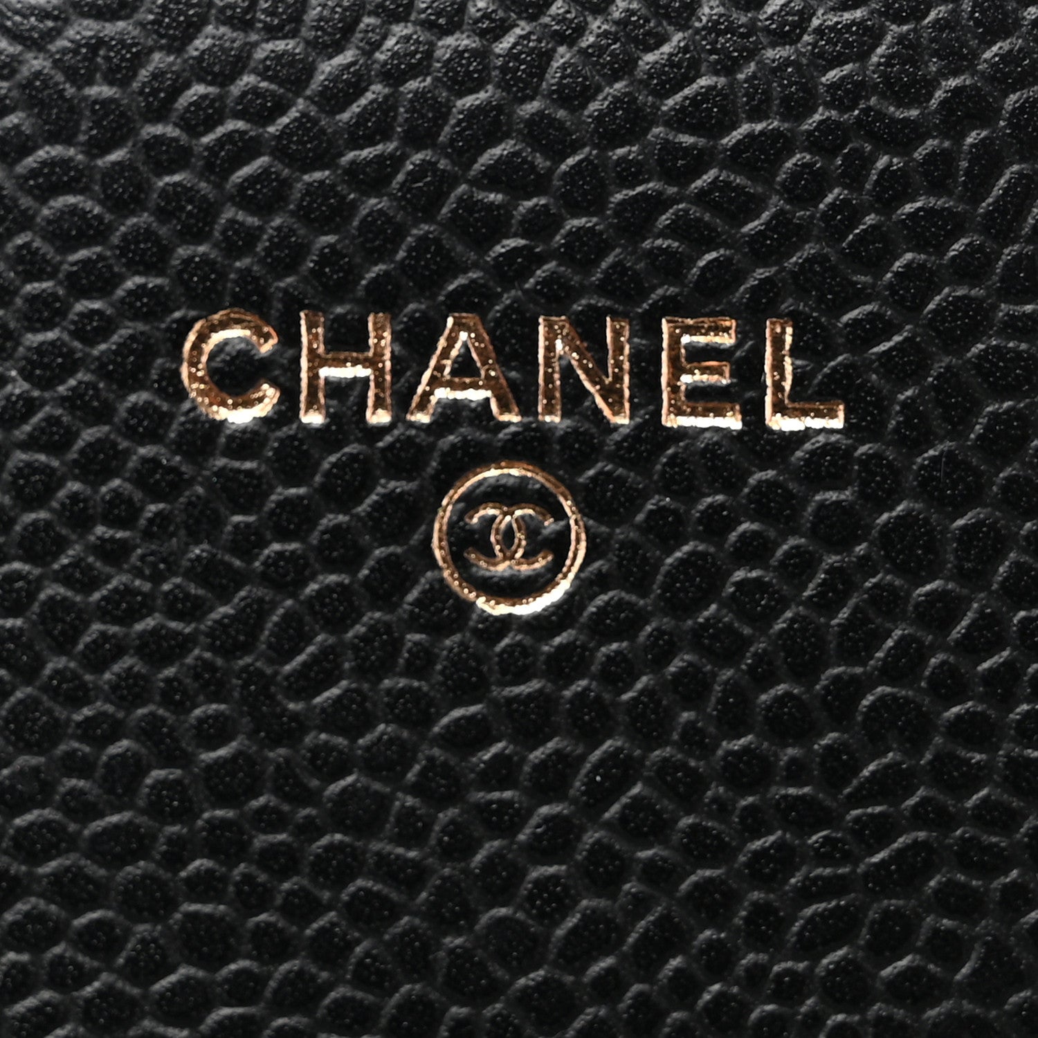 Chanel Caviar Quilted Large Gusset Flap Wallet Black 6 of 9