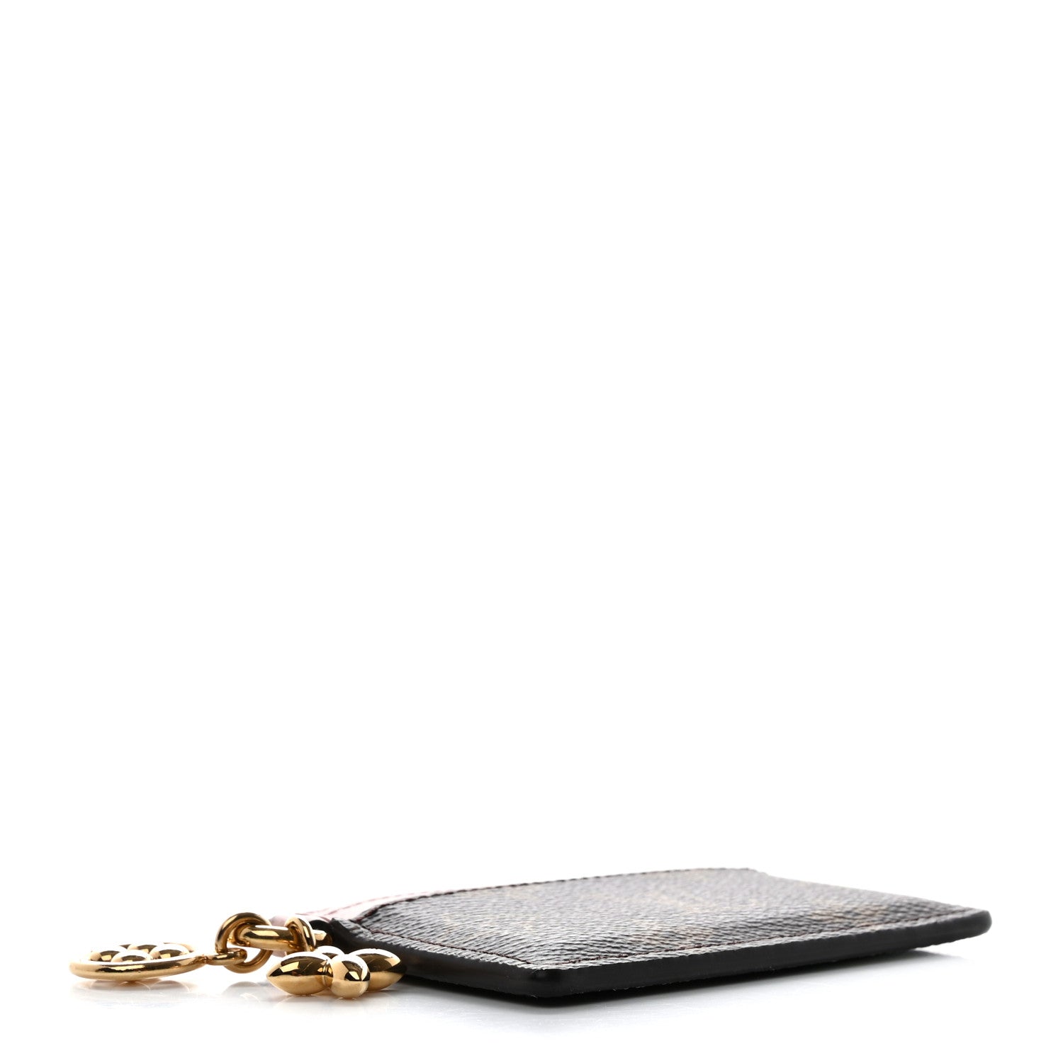 Louis Vuitton Monogram LV Charms Card Holder Rose Ballerine 4 of 7