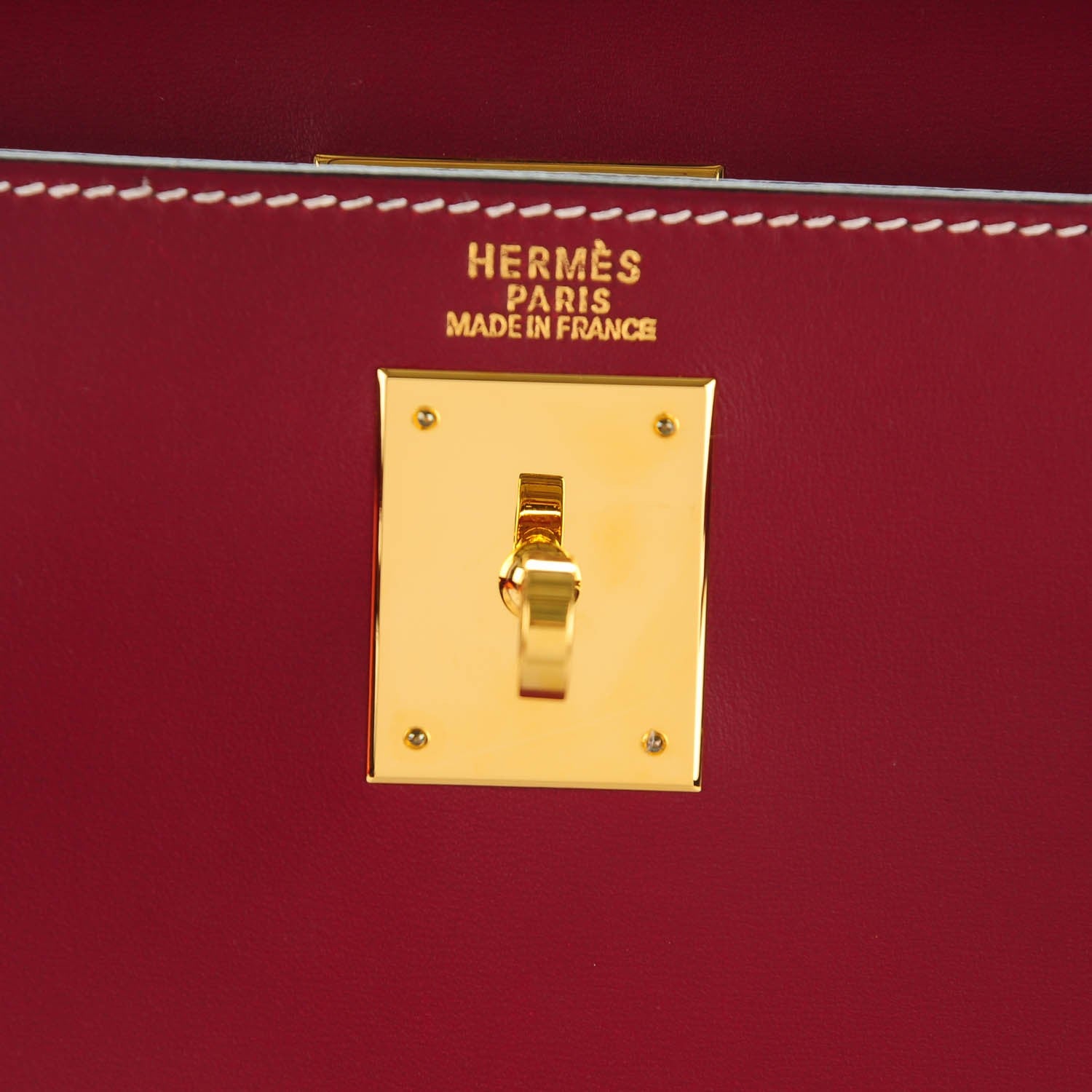 Hermes Box Kelly Sellier 32 Rouge H 12 of 26