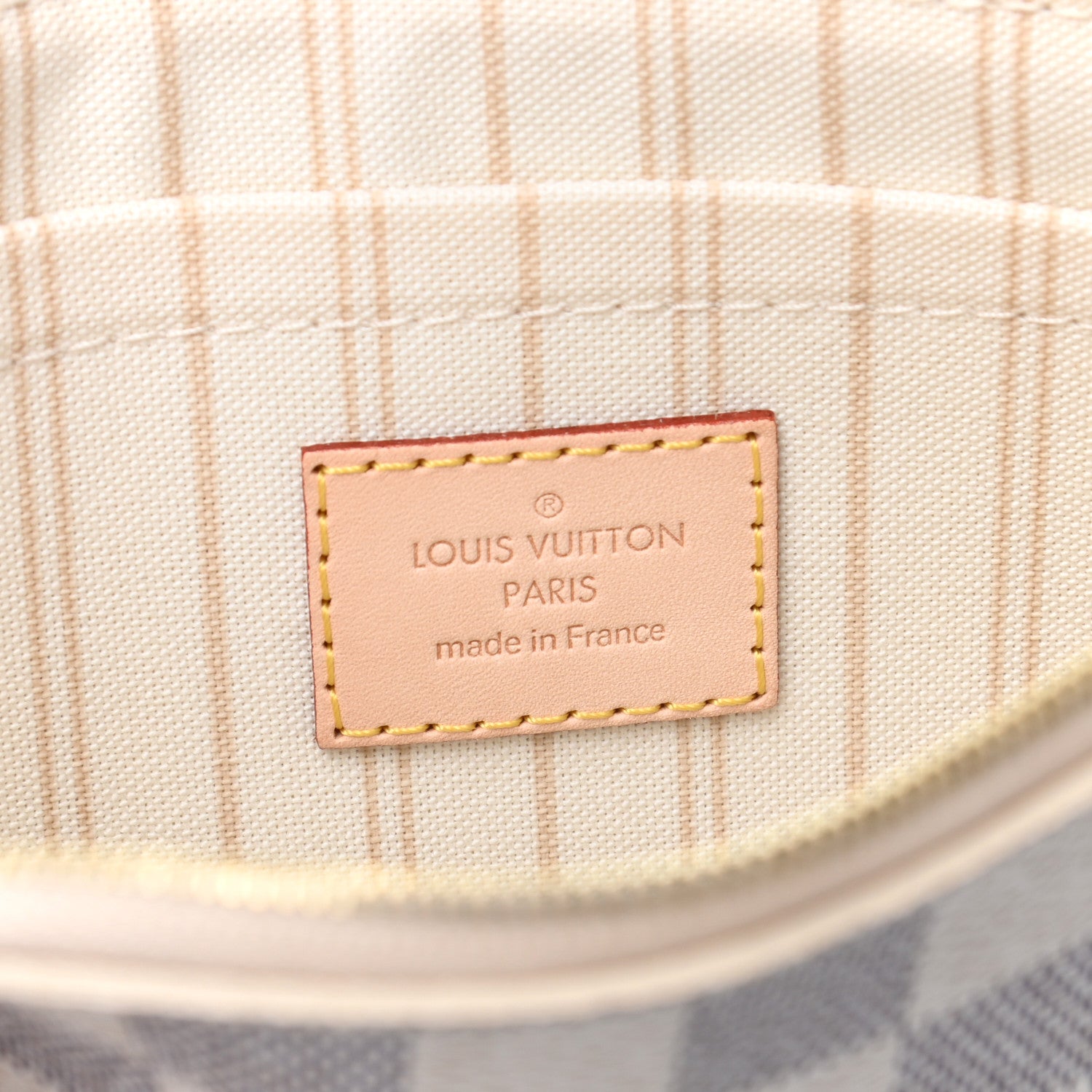 Louis Vuitton Damier Azur Neverfull MM GM Pochette 6 of 6