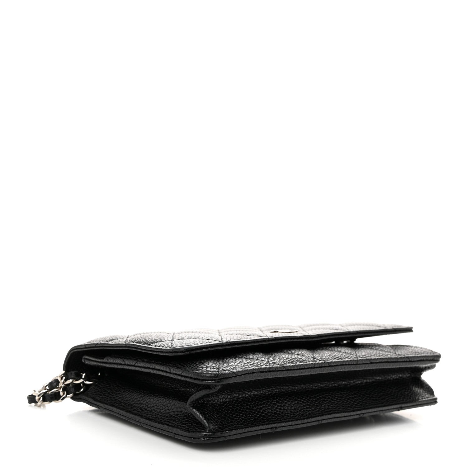 Chanel Caviar Quilted Wallet on Chain WOC Black 4 of 11