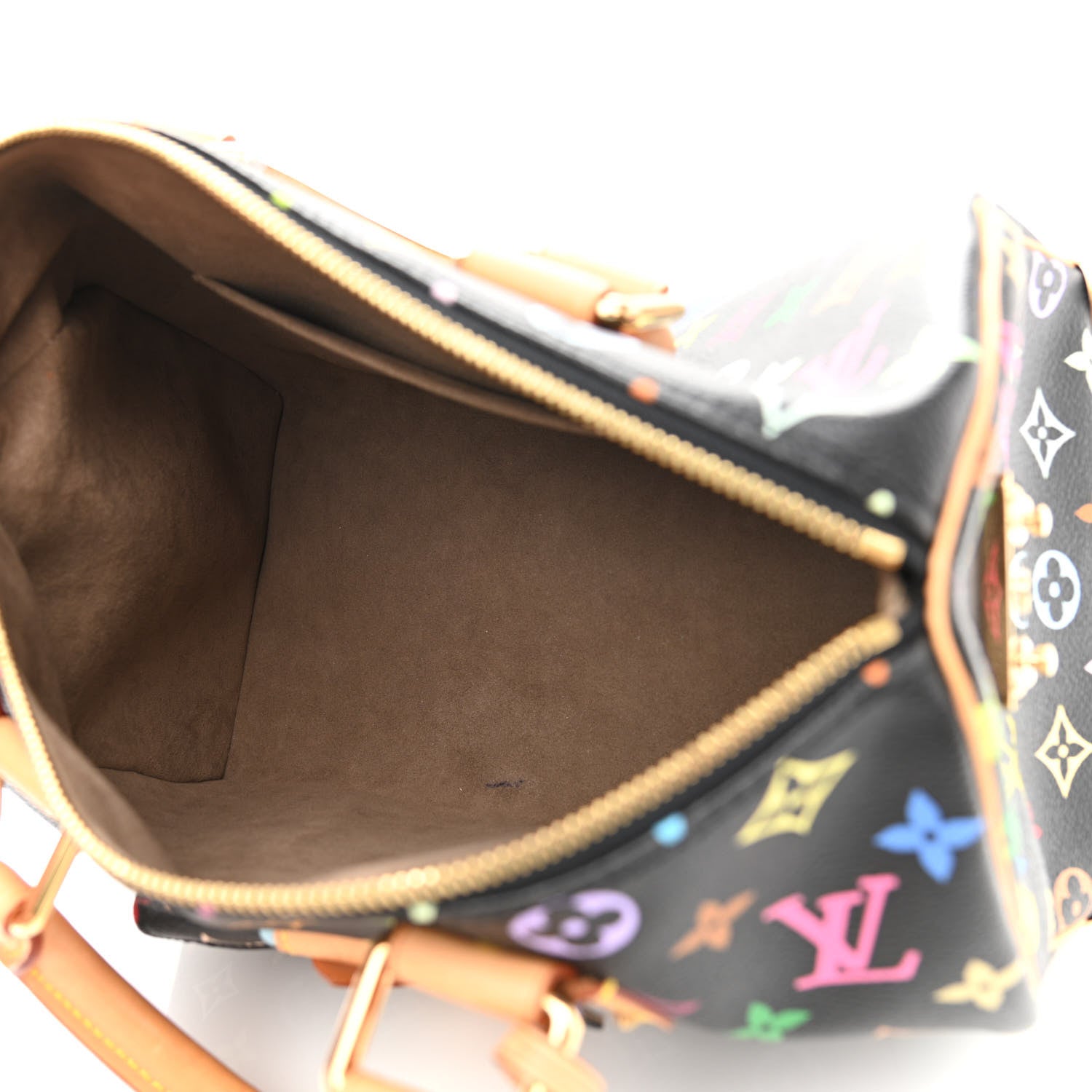 Louis Vuitton Monogram Multicolor Speedy 30 Black 6 of 11