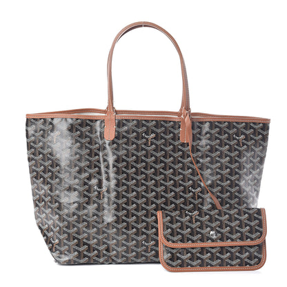 Goyard Goyardine Saint Louis PM Black Gold 1 of 9