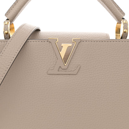 Louis Vuitton Taurillon Capucines BB Galet 8 of 11