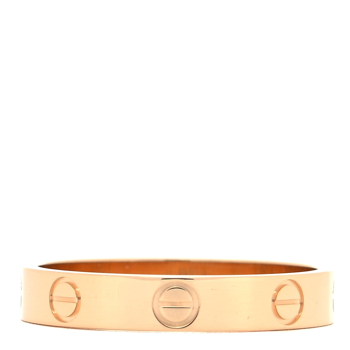 18K Yellow Gold 3.5mm LOVE Wedding Band Ring 57 8