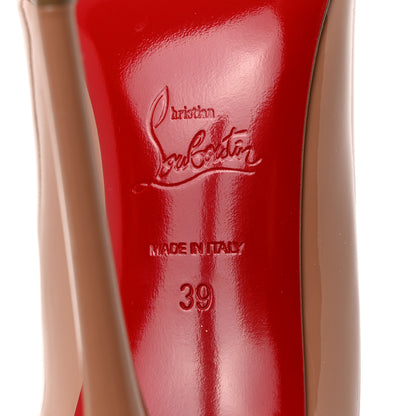 Christian Louboutin Patent So Kate 120 Pumps 39 Nude 6 of 8