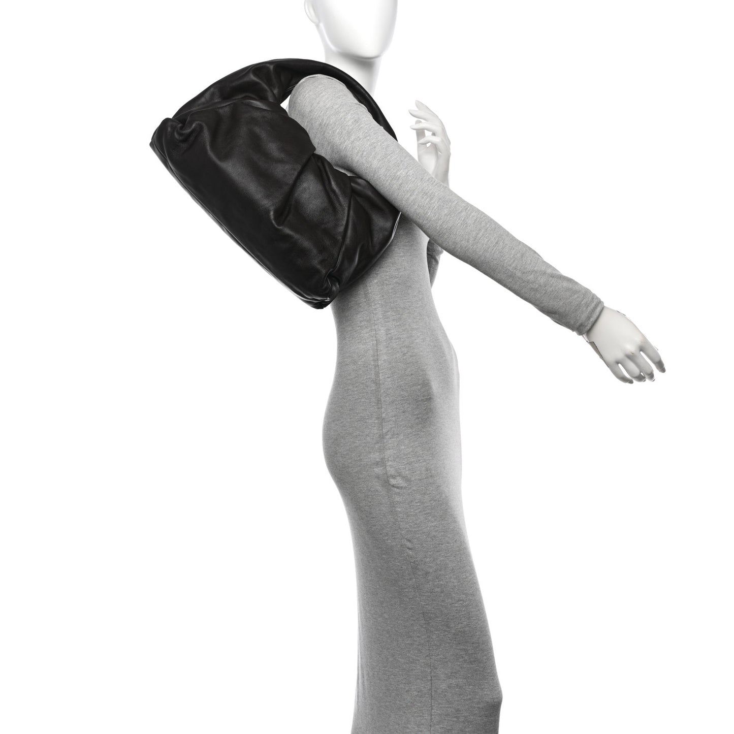 Smooth Butter Calfskin Small The Shoulder Pouch Brownie