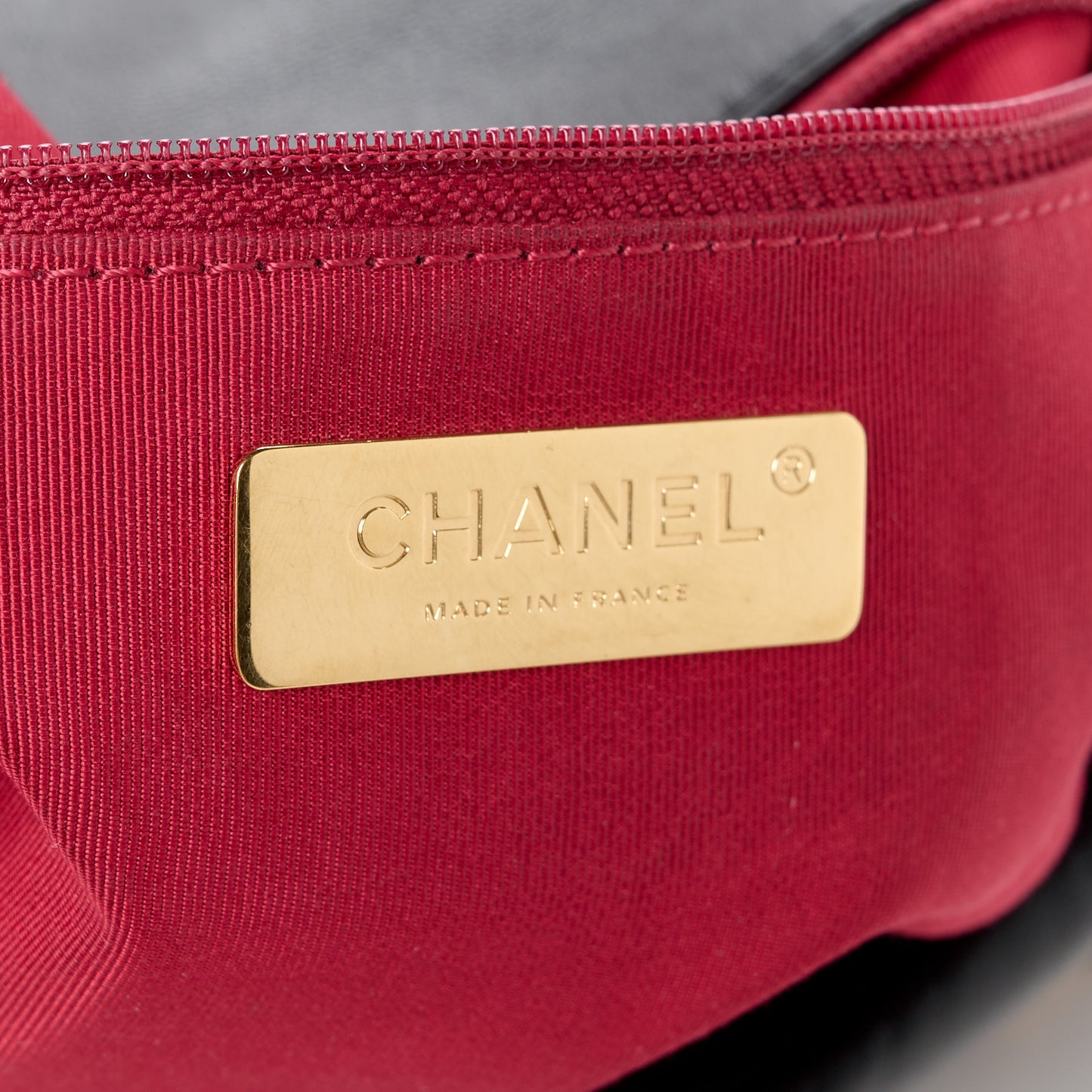 Lambskin Quilted Large Chanel 19 Flap Black