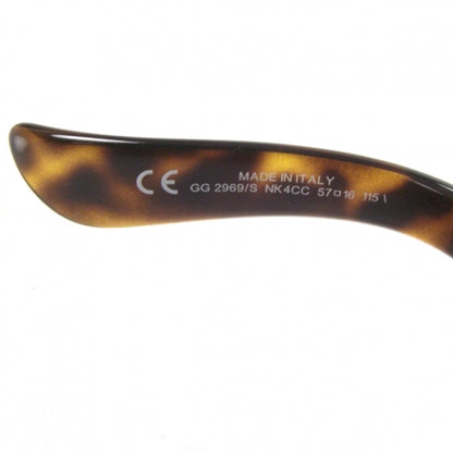 Gucci Horsebit Tortoise Shell Sunglasses 2969/S 5 of 7