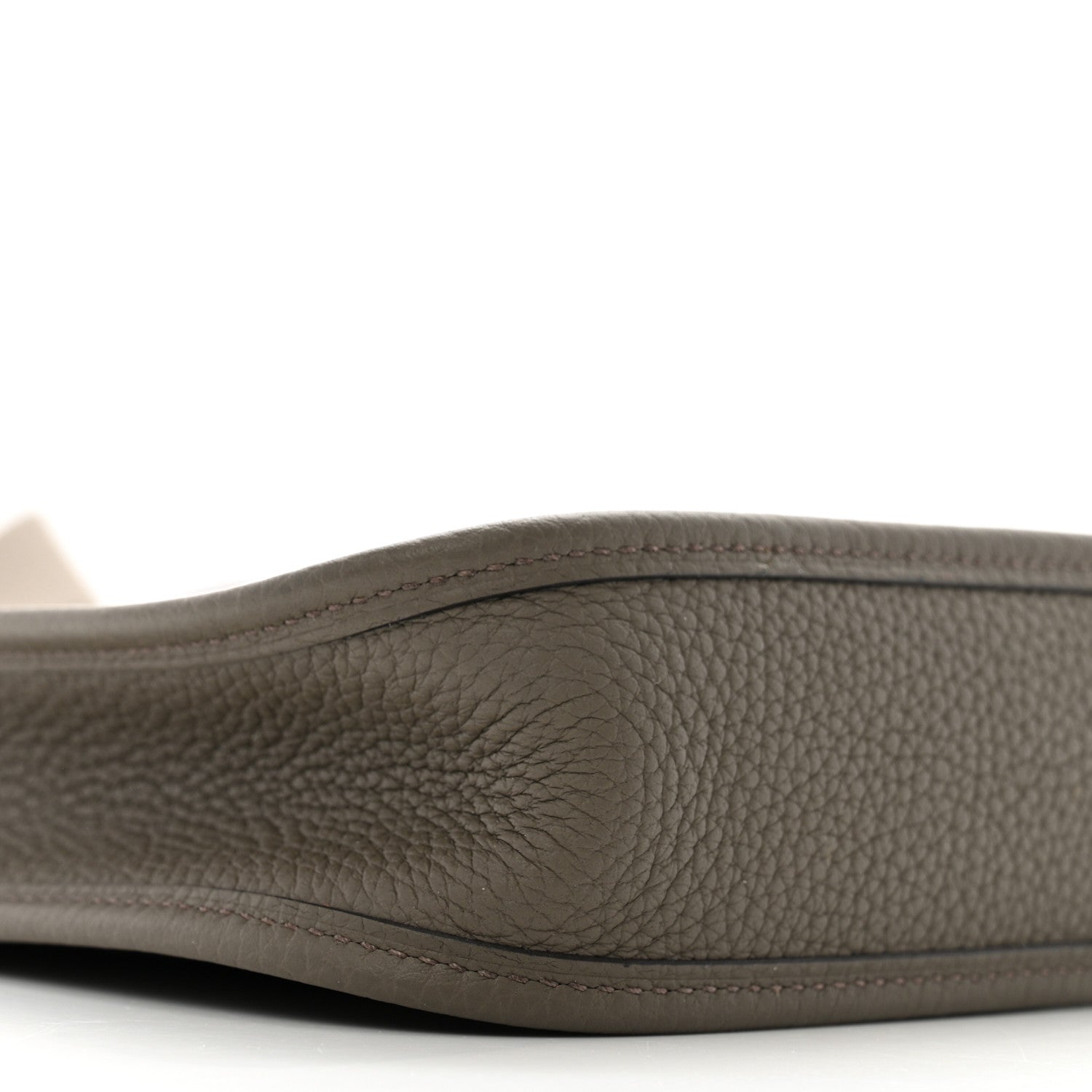 Hermes Taurillon Clemence Evelyne TPM Gris Meyer 9 of 10