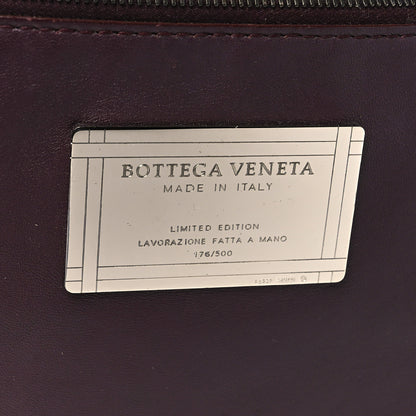 Bottega Veneta Nappa Velours Intrecciato Large Cabat Bordeaux 7 of 12