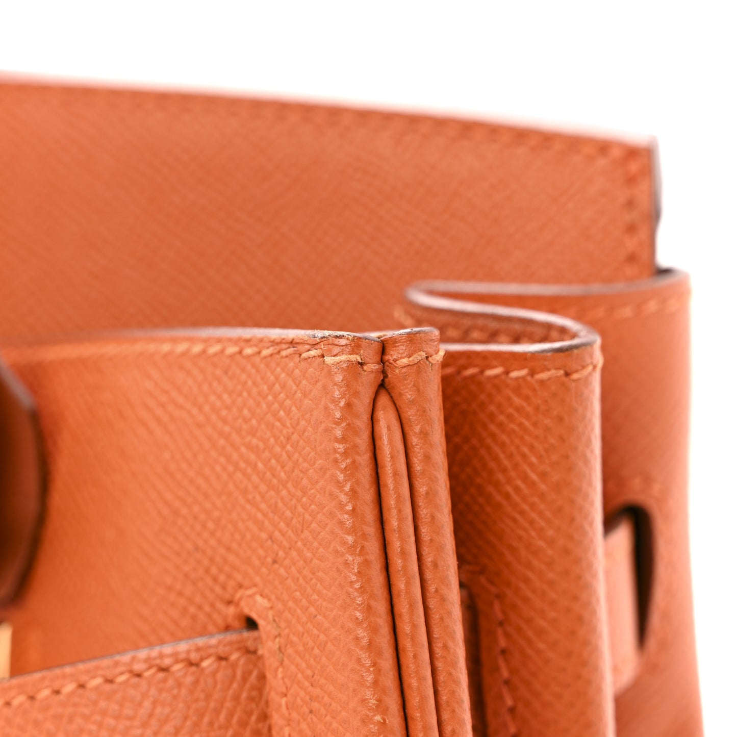 Epsom Birkin 35 Orange