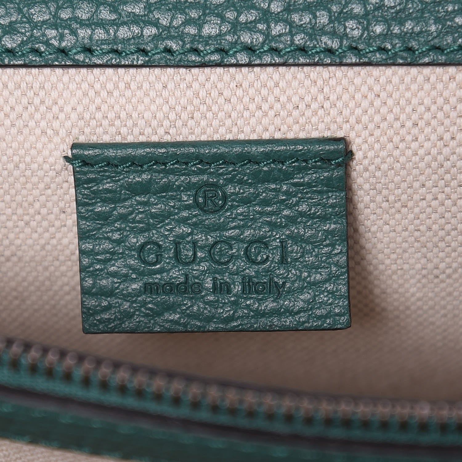 Gucci Pebbled Calfskin Small Dionysus Shoulder Bag Emerald 6 of 8