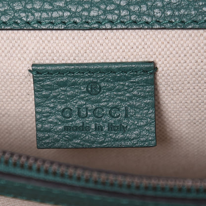 Gucci Pebbled Calfskin Small Dionysus Shoulder Bag Emerald 6 of 8