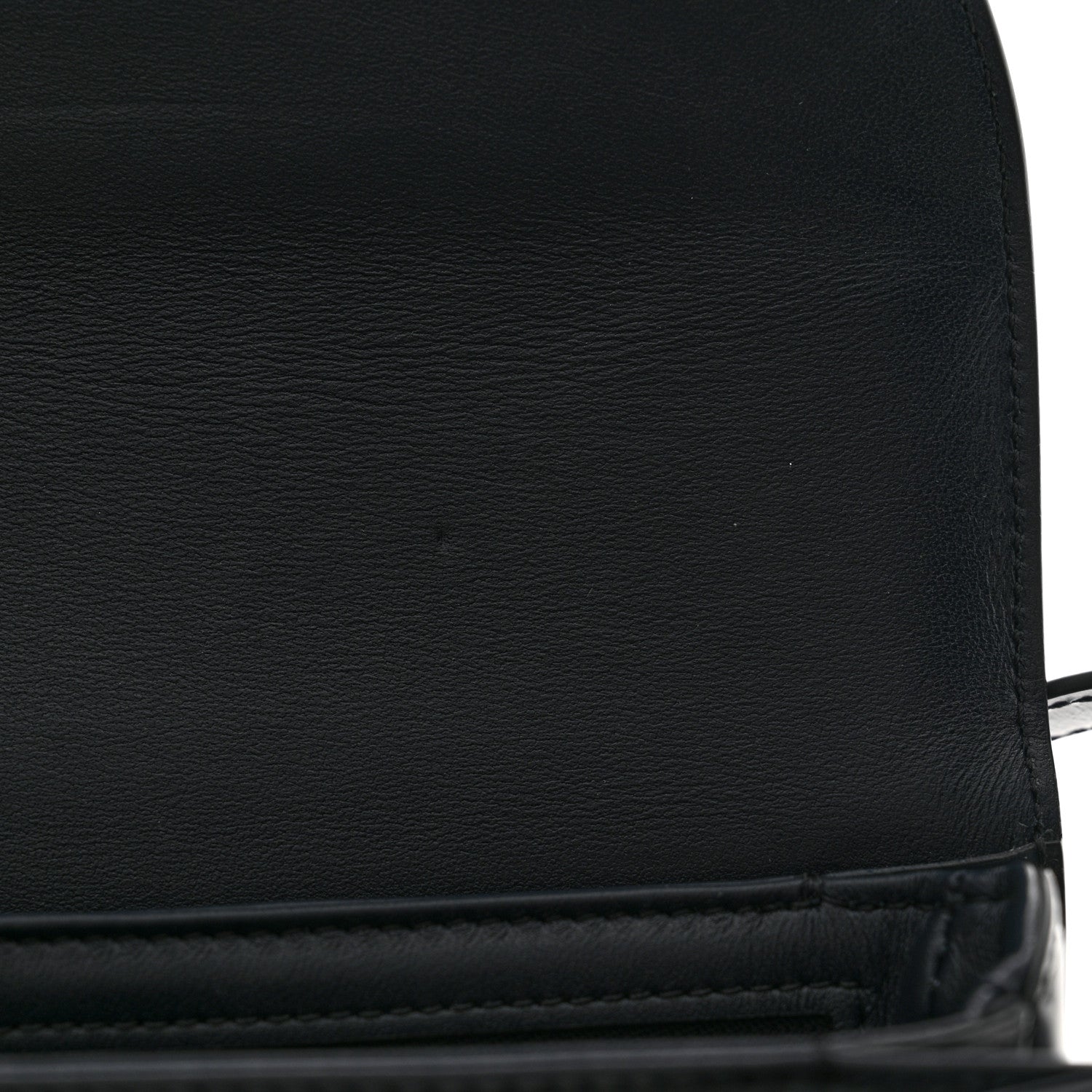 Celine Shiny Calfskin Teen Besace Navy Blue 12 of 13