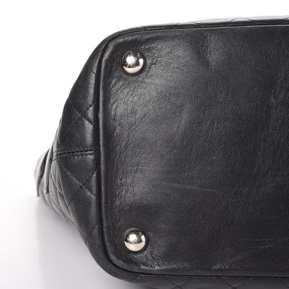 Chanel Calfskin Quilted Large Cambon Tote Black 12 of 25