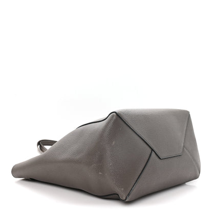 Celine Soft Grained Calfskin Small Belt Cabas Phantom Taupe 4 of 12