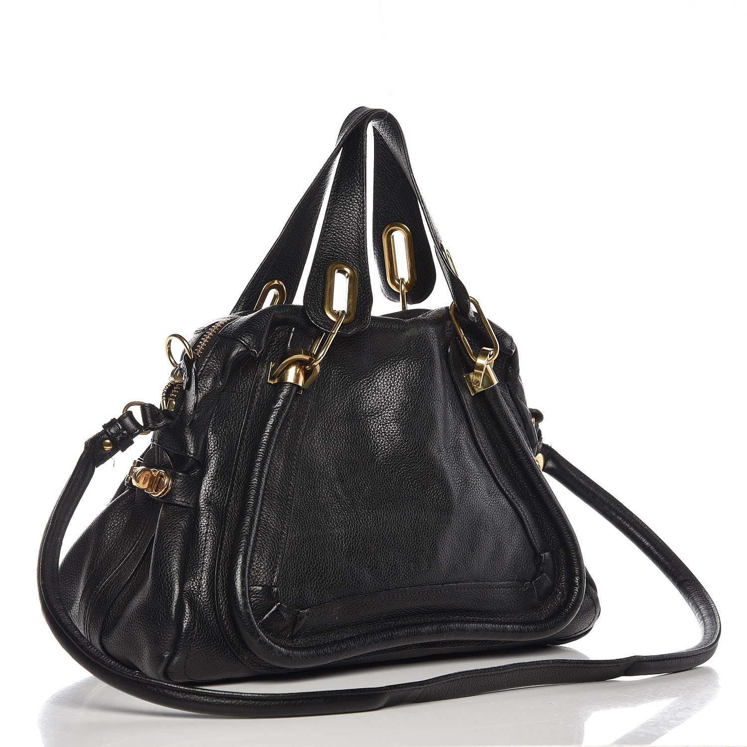 Chloe Calfskin Medium Paraty Black 3 of 22