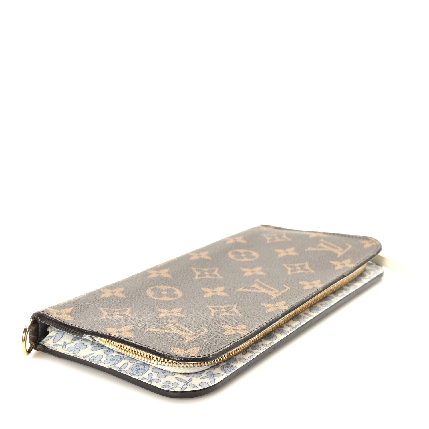 Louis Vuitton Monogram Fleuri Insolite Wallet Violet 4 of 9