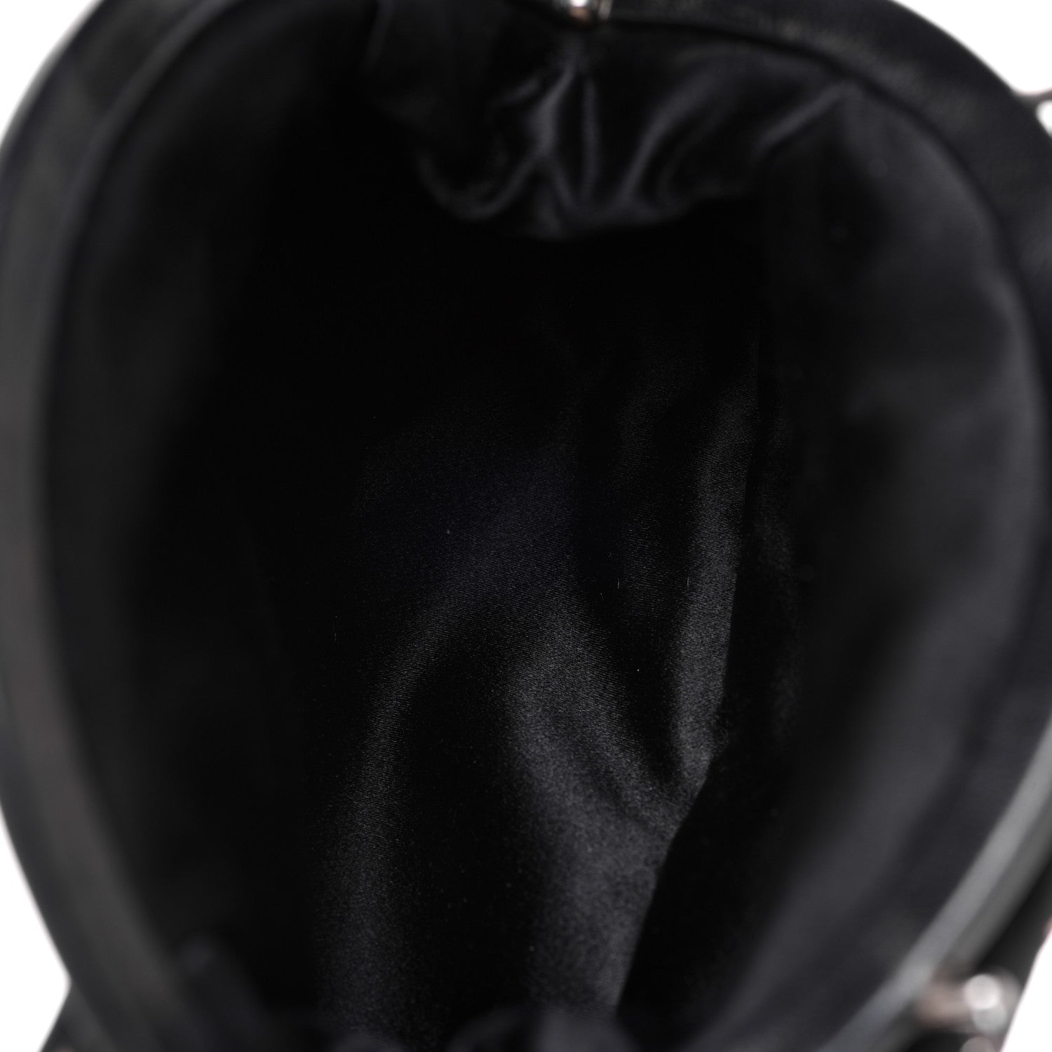 Prada Jacquard Kisslock Shoulder Bag Black 5 of 8
