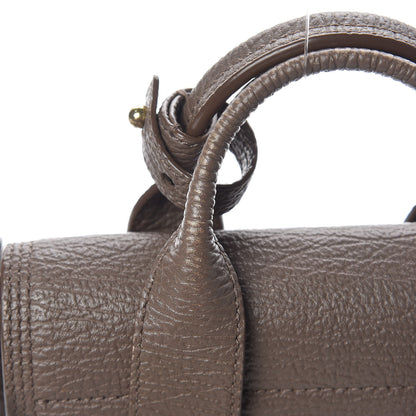 3.1 Phillip Lim 3.1 Textured Calfskin Mini Pashli Satchel Taupe 9 of 16