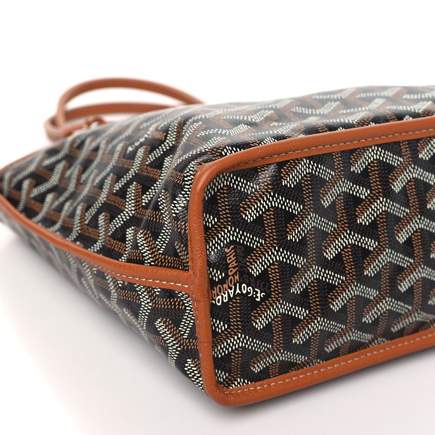 Goyard Goyardine Reversible Mini Anjou Black Gold 13 of 16