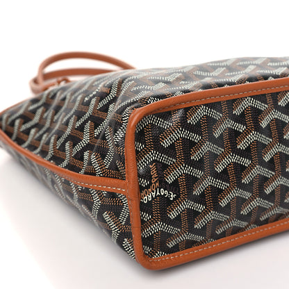 Goyard Goyardine Reversible Mini Anjou Black Gold 13 of 16