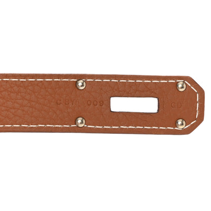 Hermes Taurillon Clemence Jypsiere 31 Gold 7 of 16