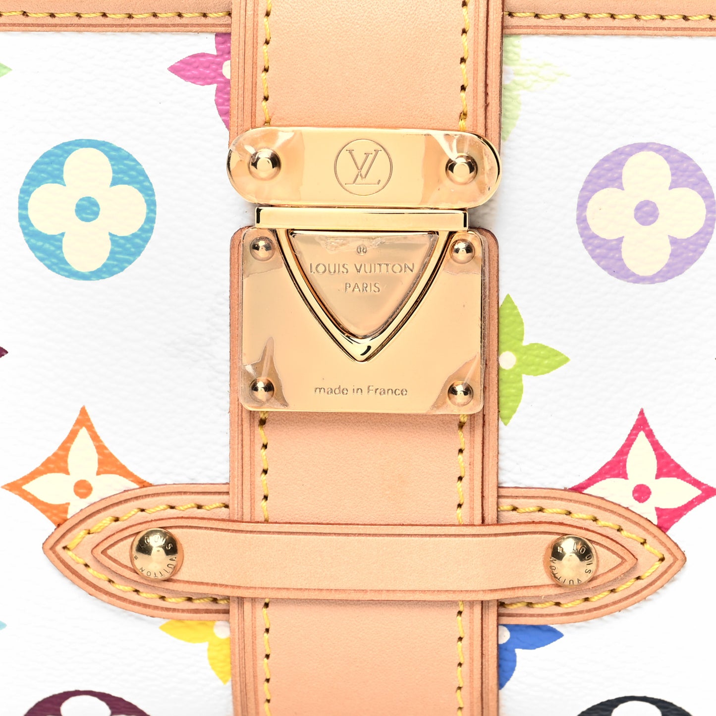 Monogram Multicolor Shirley White
