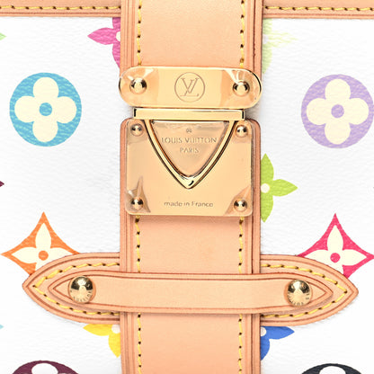 Louis Vuitton Monogram Multicolor Shirley White 6 of 8