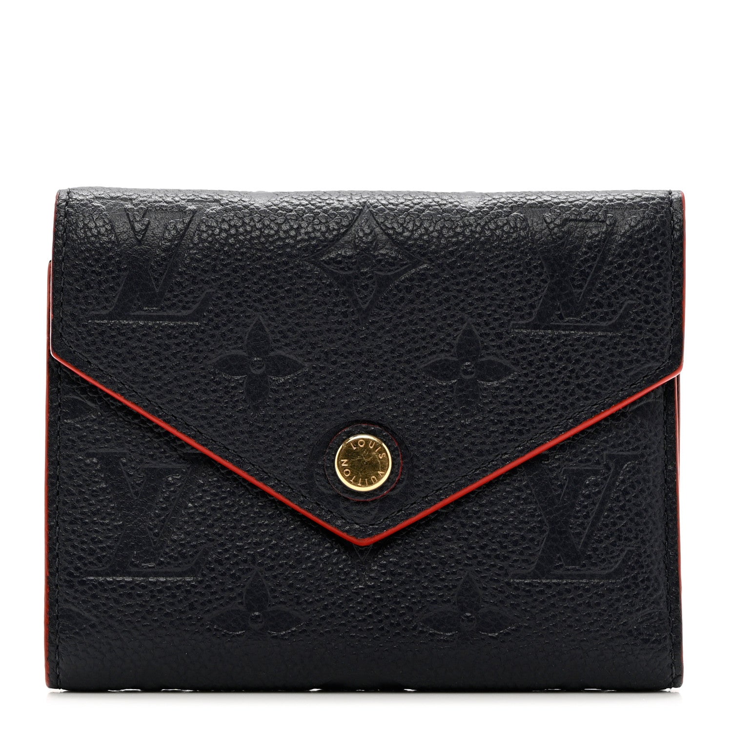 Louis Vuitton Empreinte Victorine Wallet Marine Rouge 1 of 6