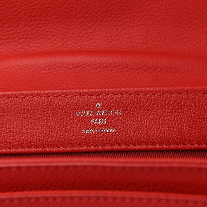 Louis Vuitton Calfskin Lockme II Chain Bag BB Rubis 5 of 9