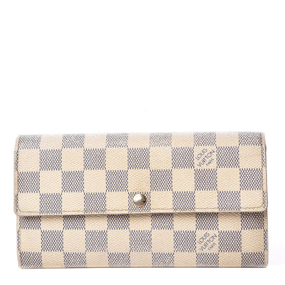 Louis Vuitton Damier Azur Sarah Wallet 1 of 15