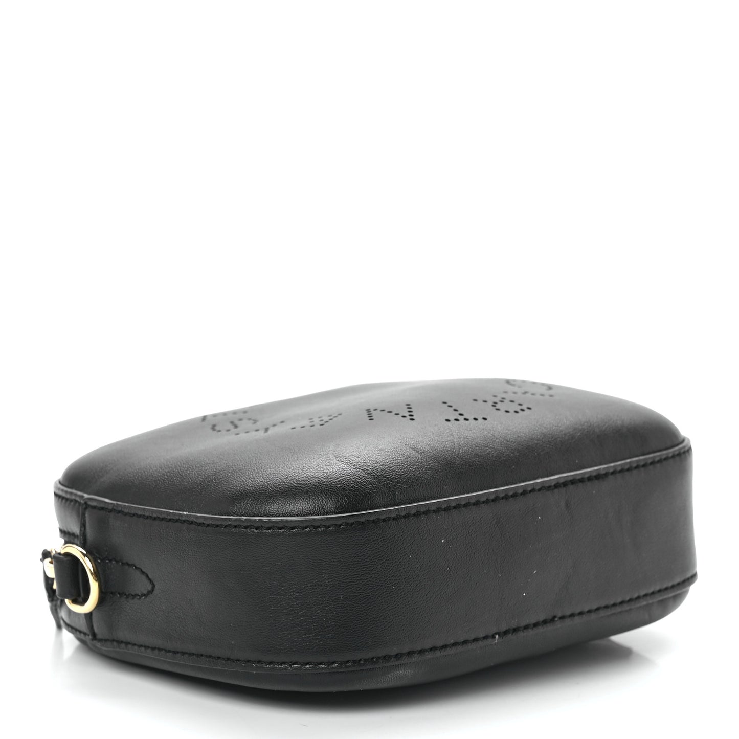 Eco Alter Nappa Perforated Logo Mini Bag Black