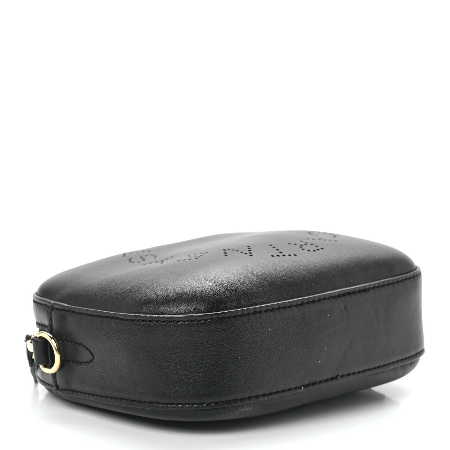 Stella McCartney Eco Alter Nappa Perforated Logo Mini Bag Black 3 of 11