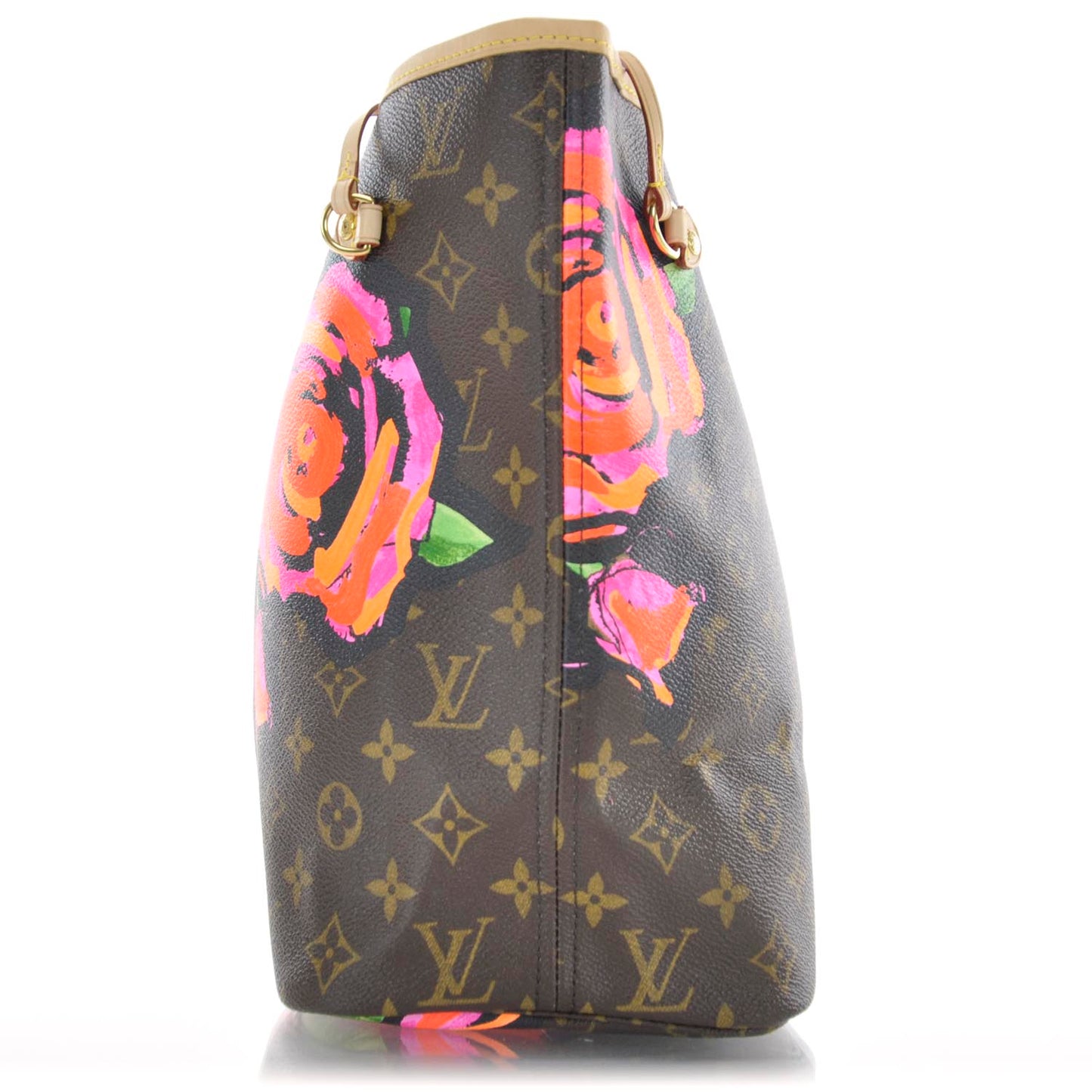 Monogram Roses Neverfull MM