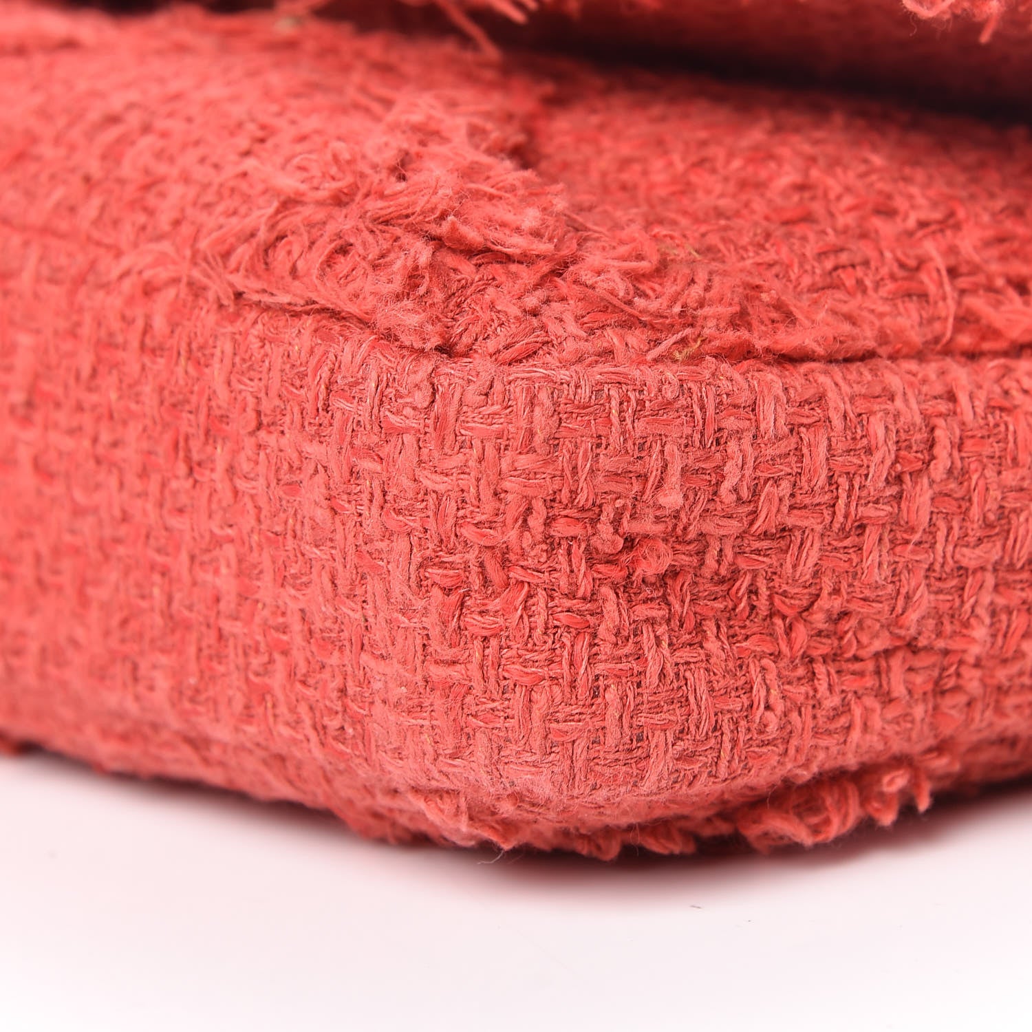 Chanel Tweed Medium Nature Single Flap Red 10 of 10