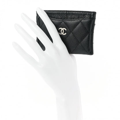 Chanel Caviar Quilted Card Holder Black 2 of 8