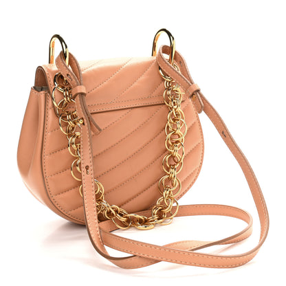 Chloe Calfskin Quilted Mini Drew Bijou Shoulder Bag Blushy Pink 2 of 8