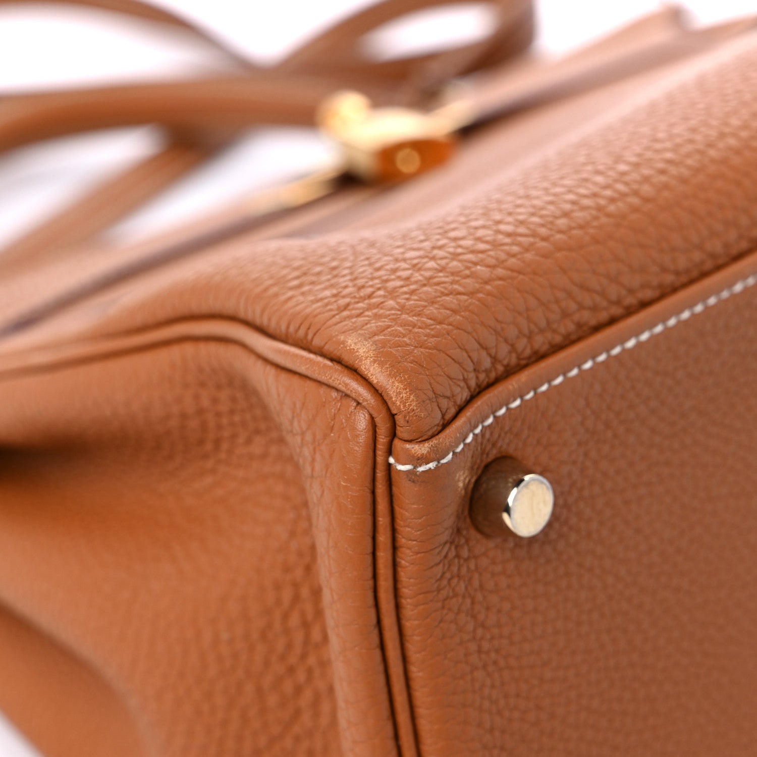 Hermes Togo Kelly Retourne 32 Gold 8 of 16