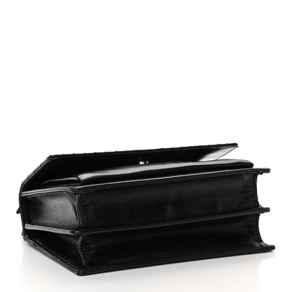Saint Laurent Lambskin Mixed Quilted Medium Monogram Sunset Black 3 of 8
