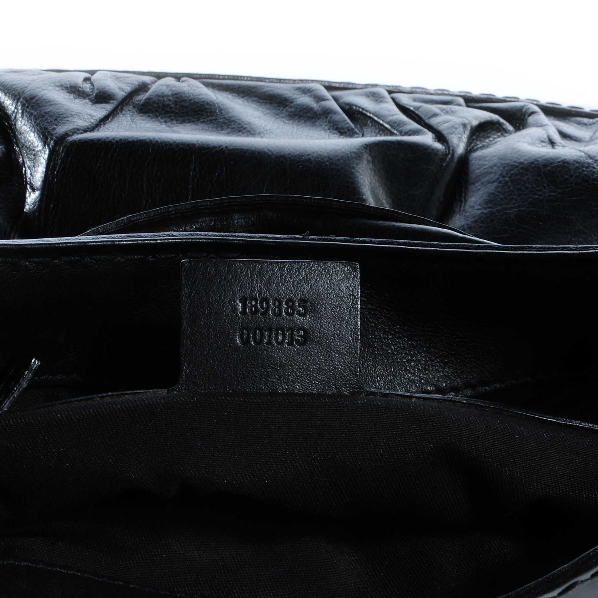 Gucci Leather Queen Bow Hobo Black 7 of 7