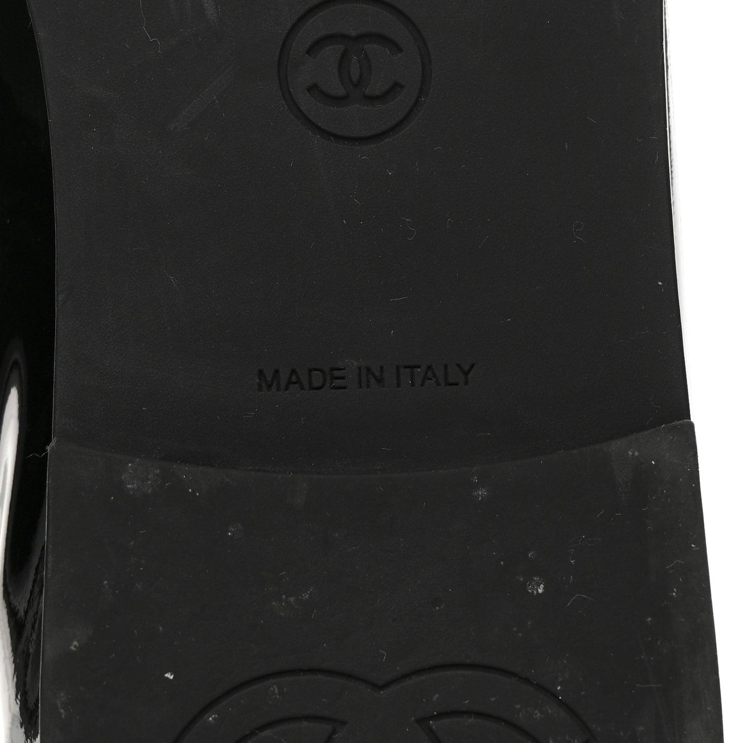 Patent CC Mocassin Loafers 38 Black