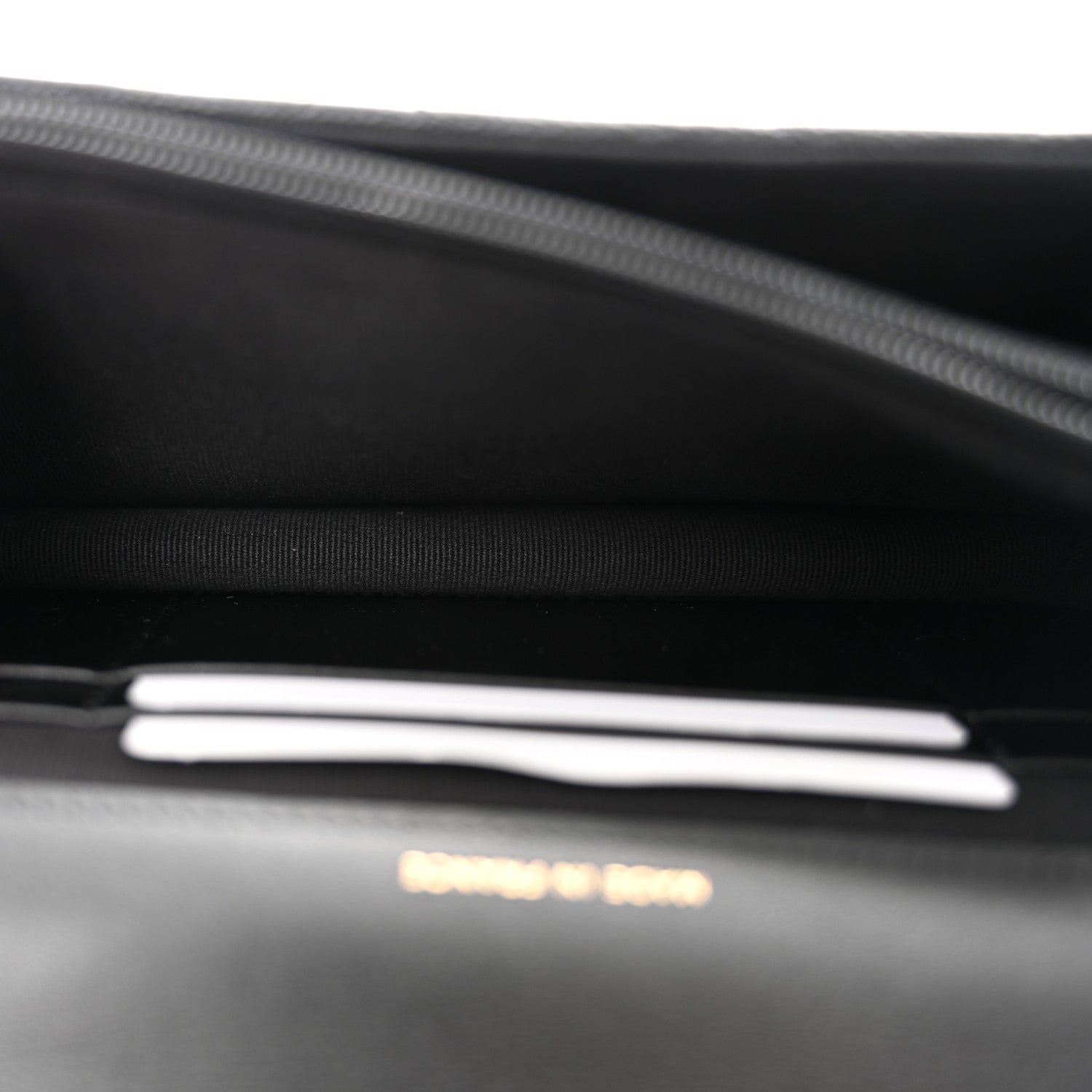 Chanel Shiny Caviar Quilted Flap Charm Wallet On Chain WOC Black 6 of 13