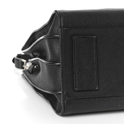 Saint Laurent Grained Calfskin Small Supple Sac De Jour Black 8 of 13