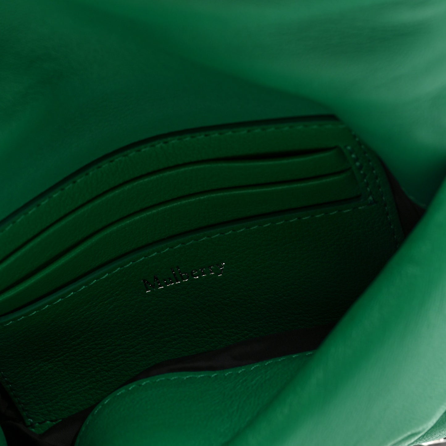 Nappa Pillow Quilted Tiny Softie Bag Lawn Green