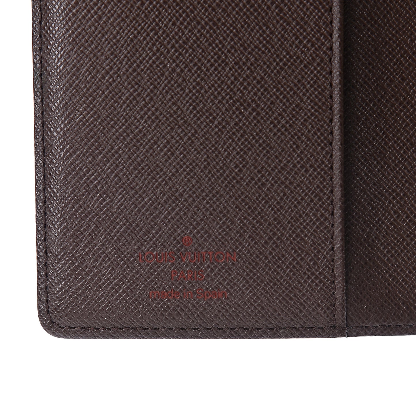 Damier Ebene Small Ring Agenda Cover